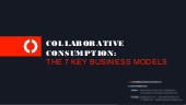 Collaborative Consumption: The 7 Ke...