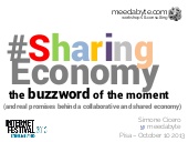 SharingEconomy: The Buzzword of the...